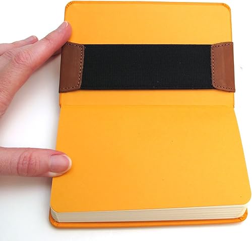 Miniatura 7 de Quiver Soporte para bolígrafo para cuaderno, soporte doble para bolígrafo, cuero de grano completo, elástico, reutilizable, no adhesivo, se adapta a