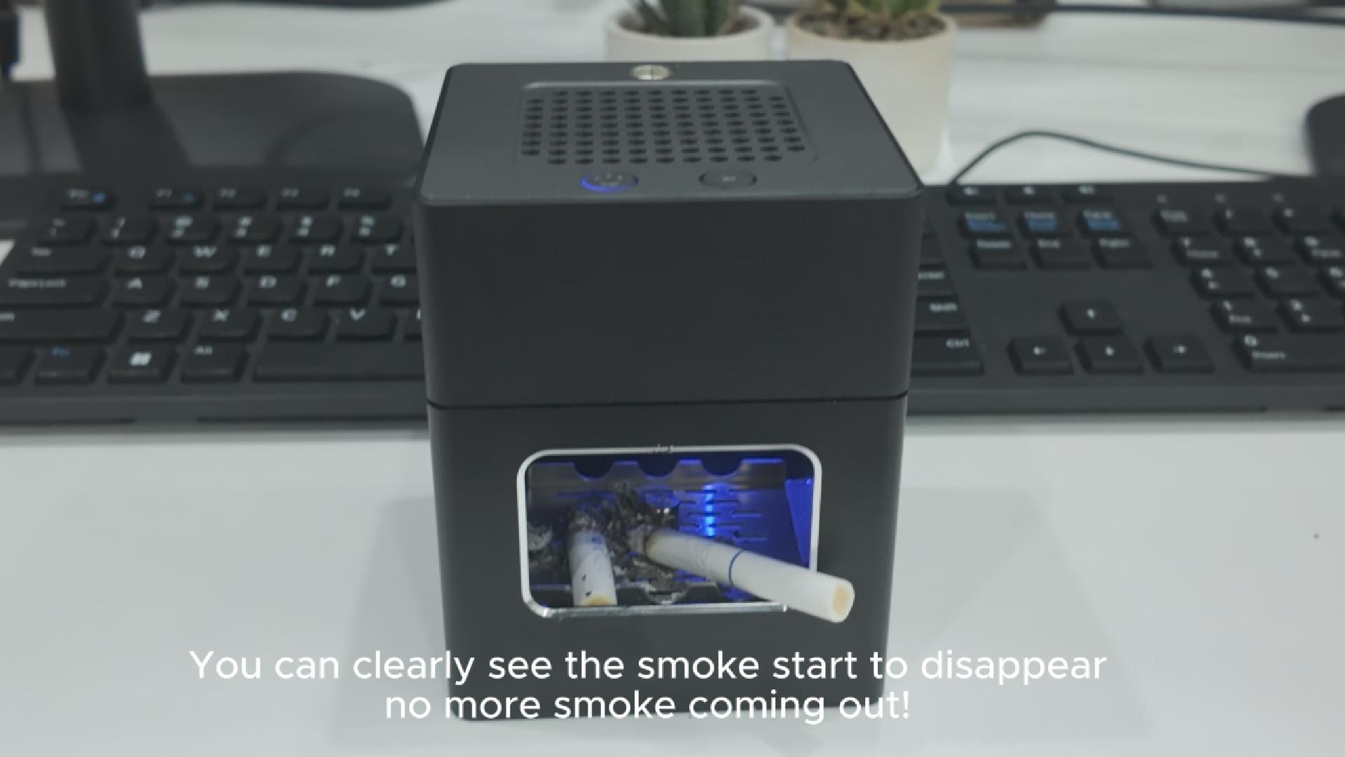 Amazon.com: VANSU Multifunctional Smokeless Ashtray,HEPA Filter