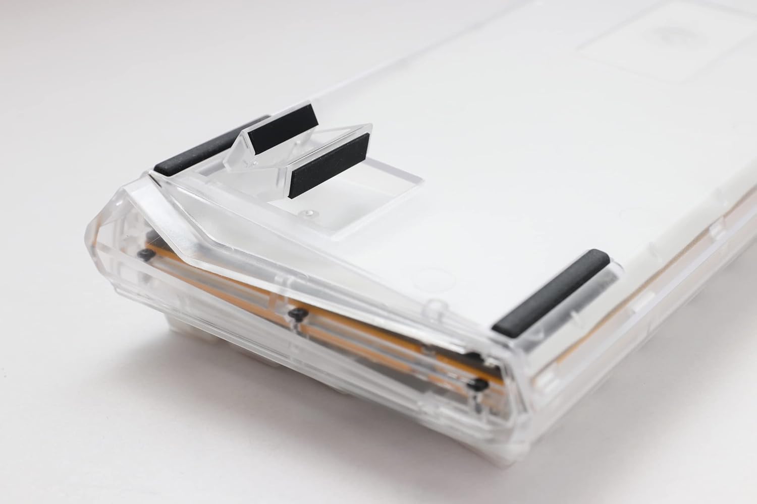 Ducky One 3 Mini Aura 60% Mechanical Keyboard: Quack Mechanics Dampening, Hot-Swappable Cherry MX Red Switches, High-Density PBT Tripleshot Keycaps, RGB, US, White