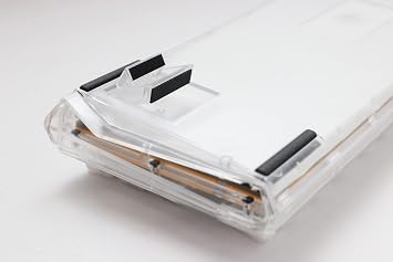 Ducky One 3 Mini Aura Clear White 60% Hotswap RGB LED Double Shot PBT Mechanical Keyboard Cherry MX Blue