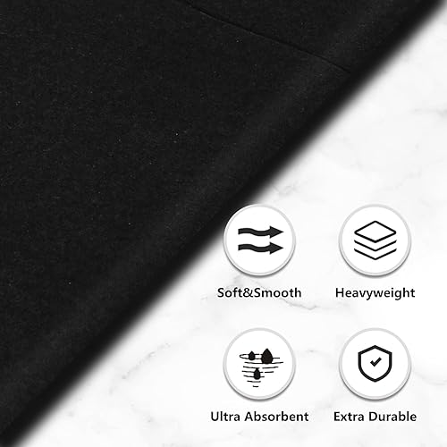 Vista 66 de KAMMAK Servilletas desechables de color verde oscuro con paño de bolsillo como servilletas de papel para cena, paquete de 100 toallas de mano