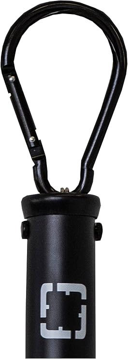 Tectran Heavy Duty Single Spring Tender Kit | Black | (16 Length w/3-Hole TEC-CLAMP)