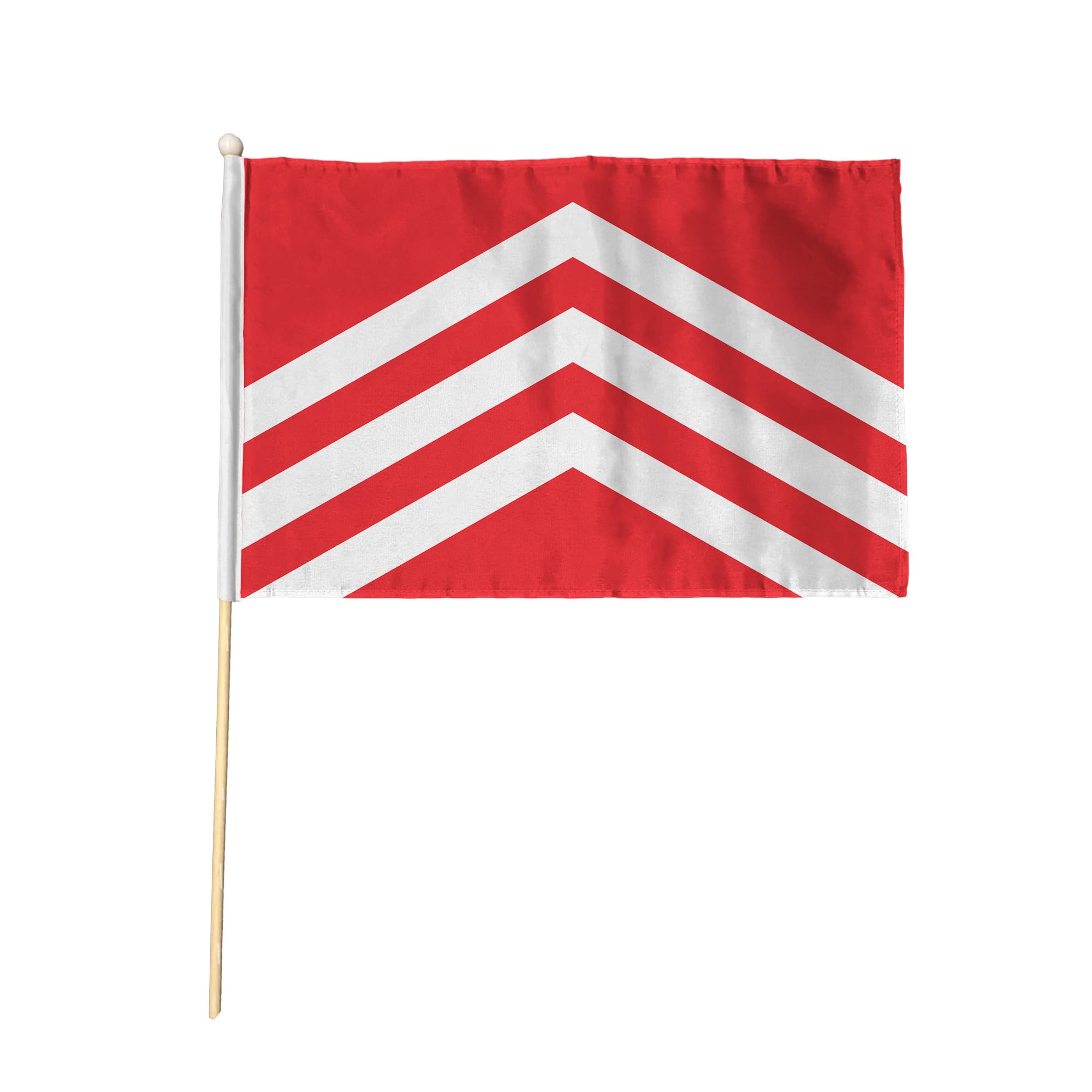 Flagtex Glamorgan Pack of 2 Hand Waving Flag (9x6 Inch) - Premium Wooden Stick Hand Flag 9x6 Inch Natural Wood Pole Glamorgan County Flag Current Design Events Parades โ image 1