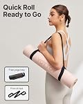 YOTTOY Yoga Mat,Extra Thick Yoga Mat (1/2inch),Professional TPE Exercise Mat,Non-Slip Workout Mat for Yoga, Pilates, Fitness, Barefoot Workouts, Home Gym Studio with Strap