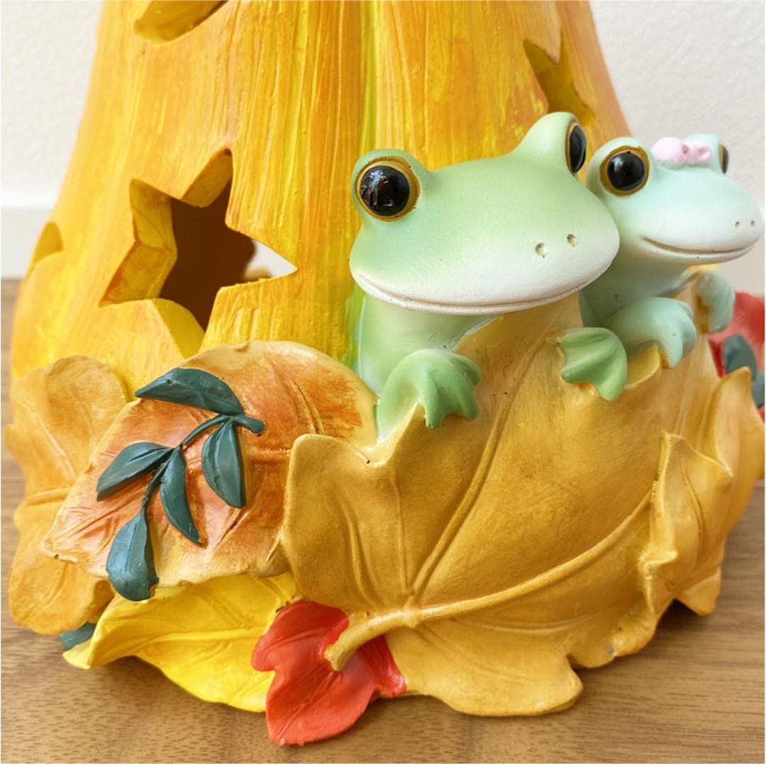 【匿名】カエル コポー かぼちゃのキャンドルカバー 置物 ハロウィン コポミ 匿名】カエル コポー かぼちゃのキャンドルカバー 置物