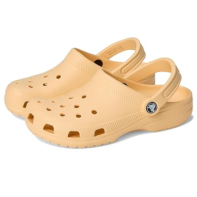 Crocs Kids Classic Clogs (Little Kid/Big Kid) Kids Shoes Golden Hour