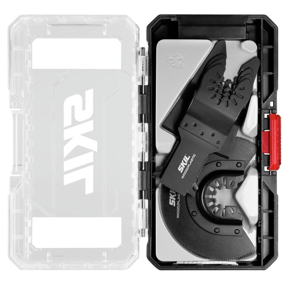 SKIL 5 cuchillas oscilantes multiherramienta de uso general para multiherramienta oscilante Skil OS592702/OS593002 - OSA8003