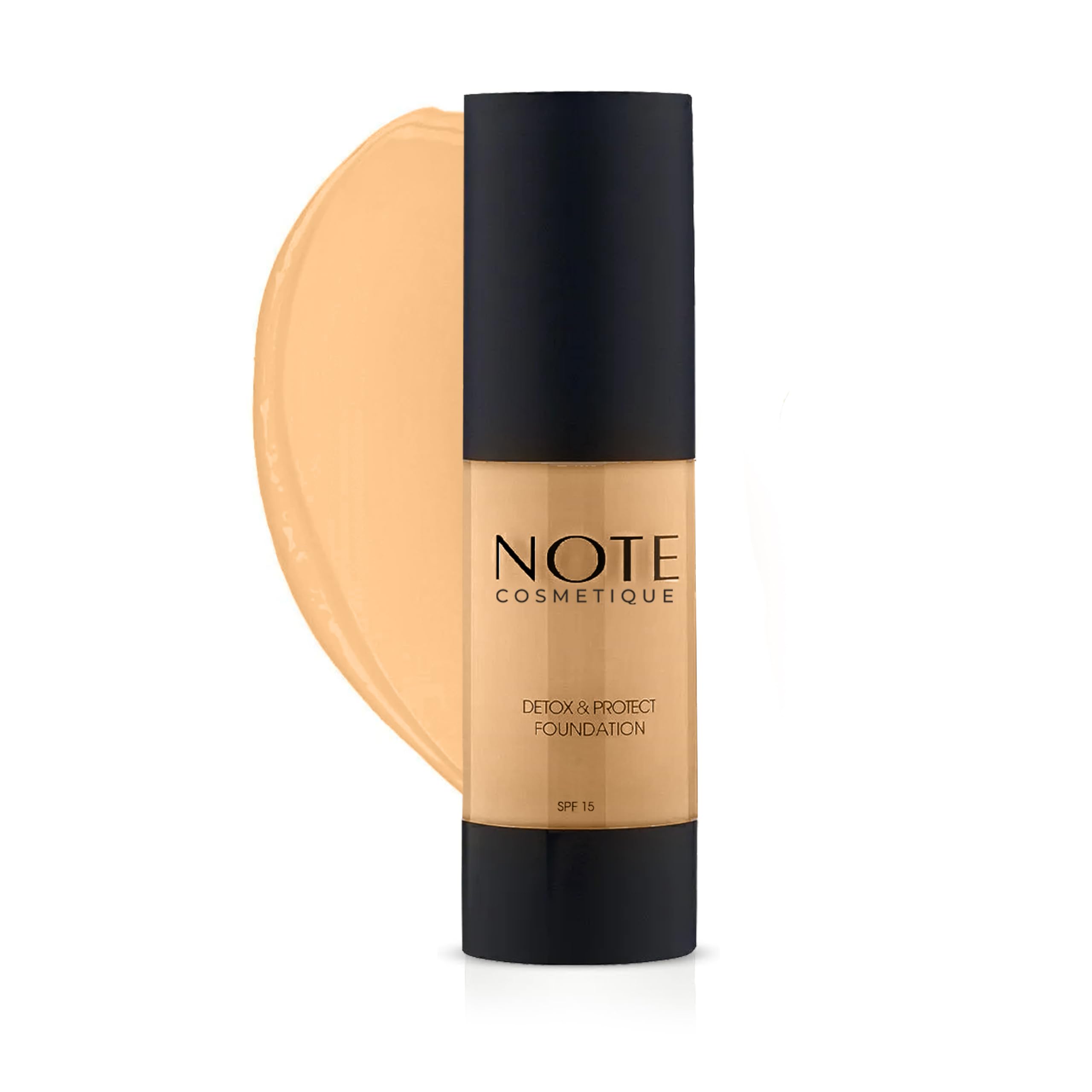Note Cosmetics Detox & Protect 04 Sand Canlandırıcı Etkili SPF 15 Kapatıcı Fondöten
