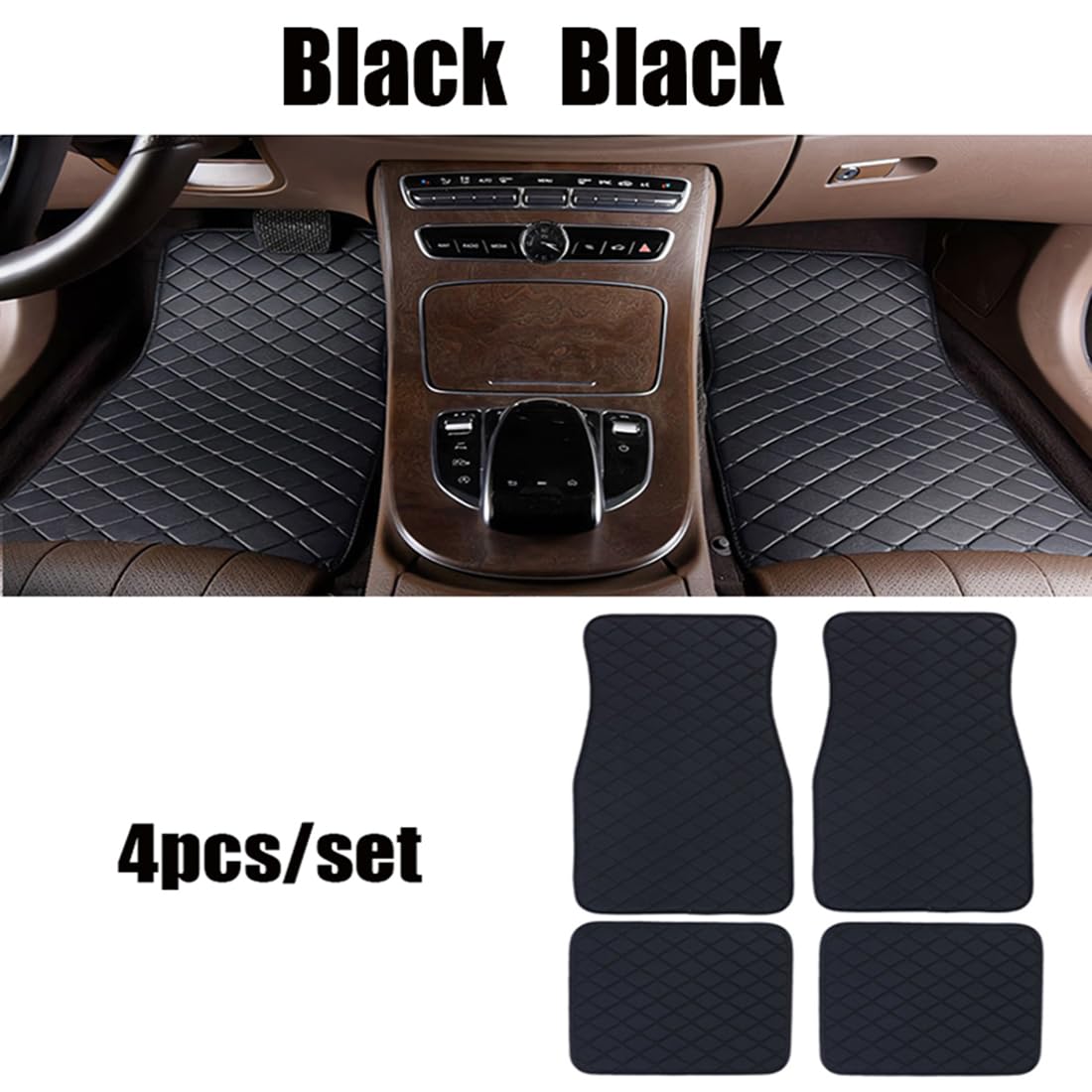 Alfombras para Coches,Alfombra para Todo Tiempo,Accesorios para Coches,Compatible con Mini Countryman 2011-2016