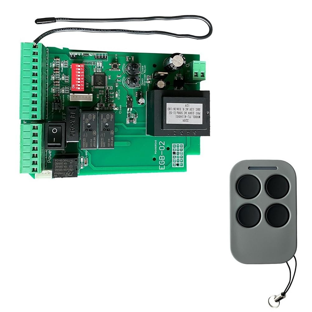 Nondk Ac220v For Sliding Gate Opener Motor Control Board With Remote Functionality For Automatic Door Operation Access Control System