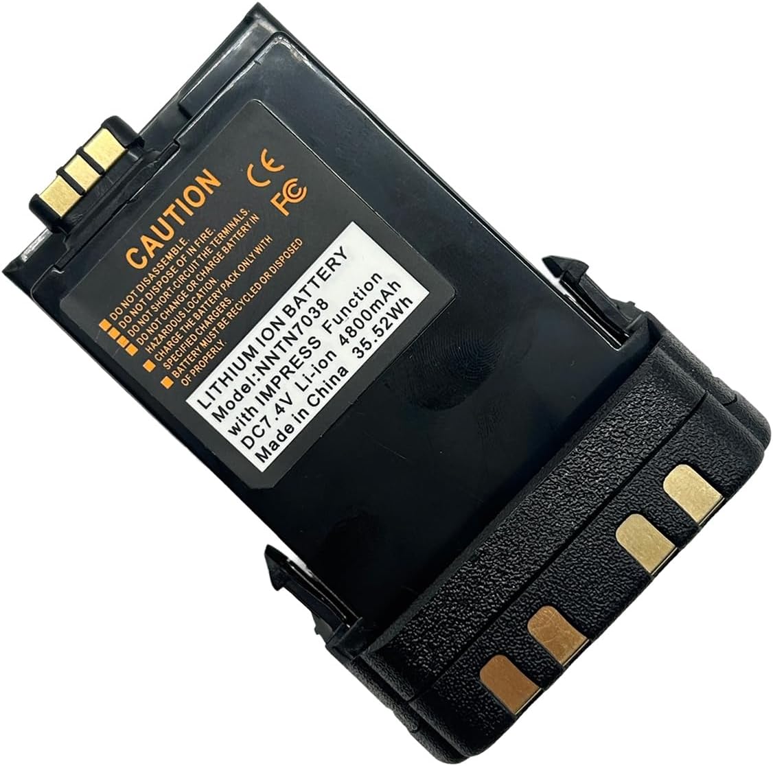 NNTN7038 NNTN7038A NNTN7038B 4800mAh Impress Li-ion Smart Battery for APX6000 APX7000 APX8000 APX8000XE APX6000XE APX7000XE Radio PMNN4486A PMNN4486 PMNN4403 PMNN4547A PMNN4485A NNTN8930