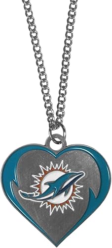 Miniatura 23 de Siskiyou Sports NFL unisex-adult Heart Necklace