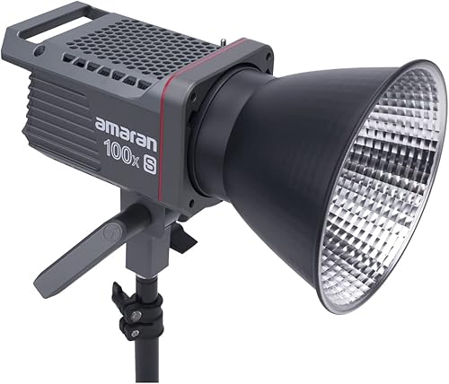 Miniatura 4 de Aputure amaran - Luz de video LED bicolor 100x S, salida de 100 W, control de aplicación Bluetooth, 9 efectos de iluminación integrados, fuente de