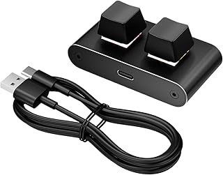 プログラマブル キーボード - USB 有線プログラマブル キー、マクロ キーボード、Type-C ワイヤー メカニカル カスタマイズ可能なレイアウト、ホーム オフィス、コーディング、ビデオ編集、仕事、執筆、学習、プログラマ、ストリーマー向け