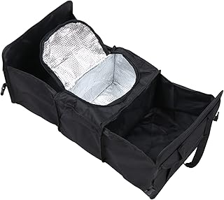 Totority Caixa Organizador De Armazenamento De Porta-Malas De Carga Veículo Dobrável Recipiente De Mercearia Suporte Para Artigos Diversos Automóveis Carros Organizador De Porta-Malas