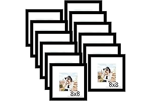 Picrit 8x8 Wall Picture Frames to Preserve and Display Your Cherished Memories in Style