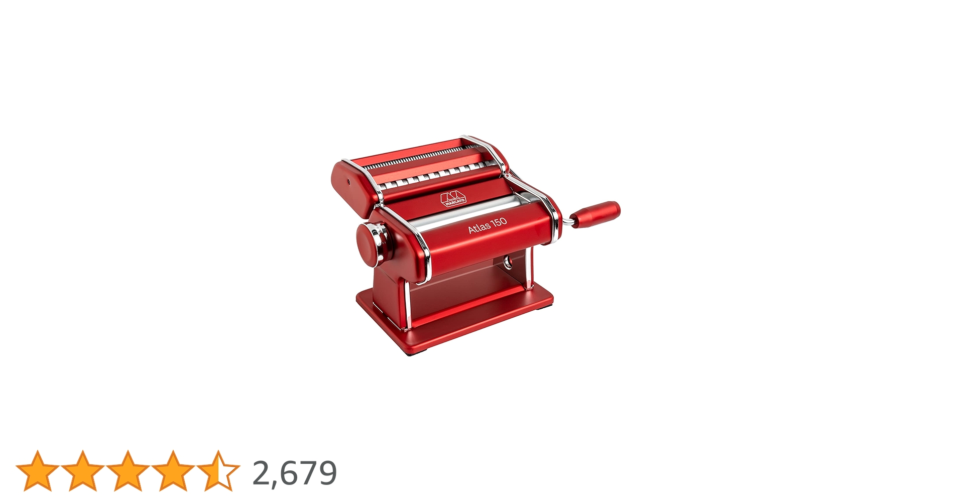 Amazon｜Marcato パスタマシーン アトラス ロッソ MAR20404