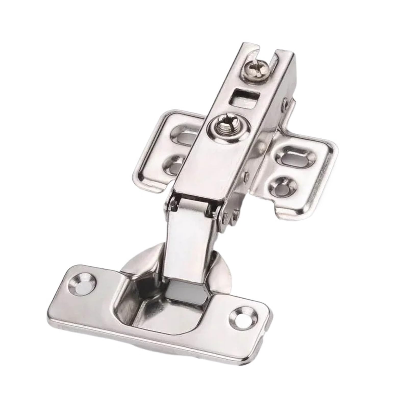 Jinfeuge Full-Overlay Stainless Steel Hydraulic Cabinet Door Hinges