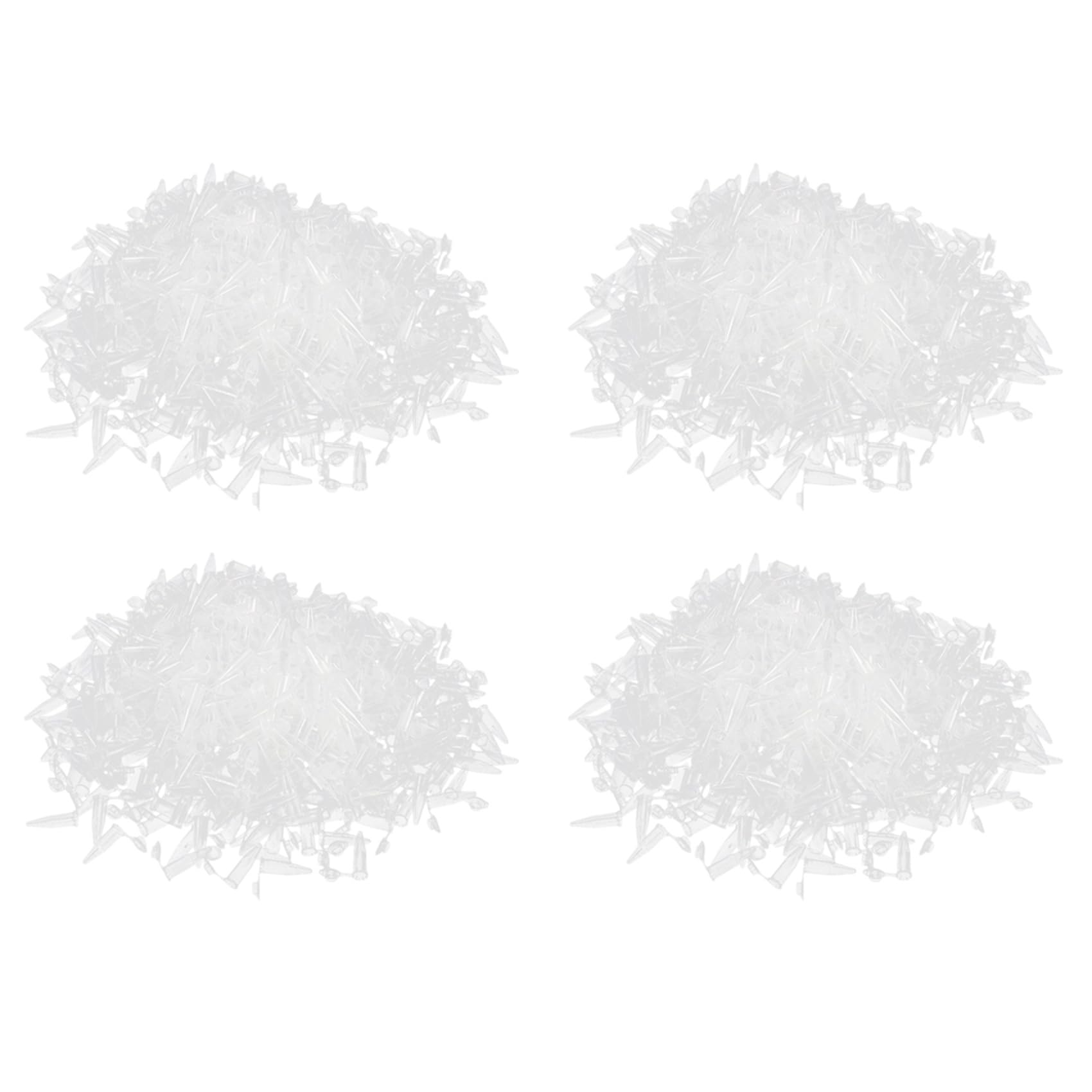 Tube centrifugeuse 1.5ml plastique anti-erreur de dosage grâce à l'impression nette, 2000Pcs