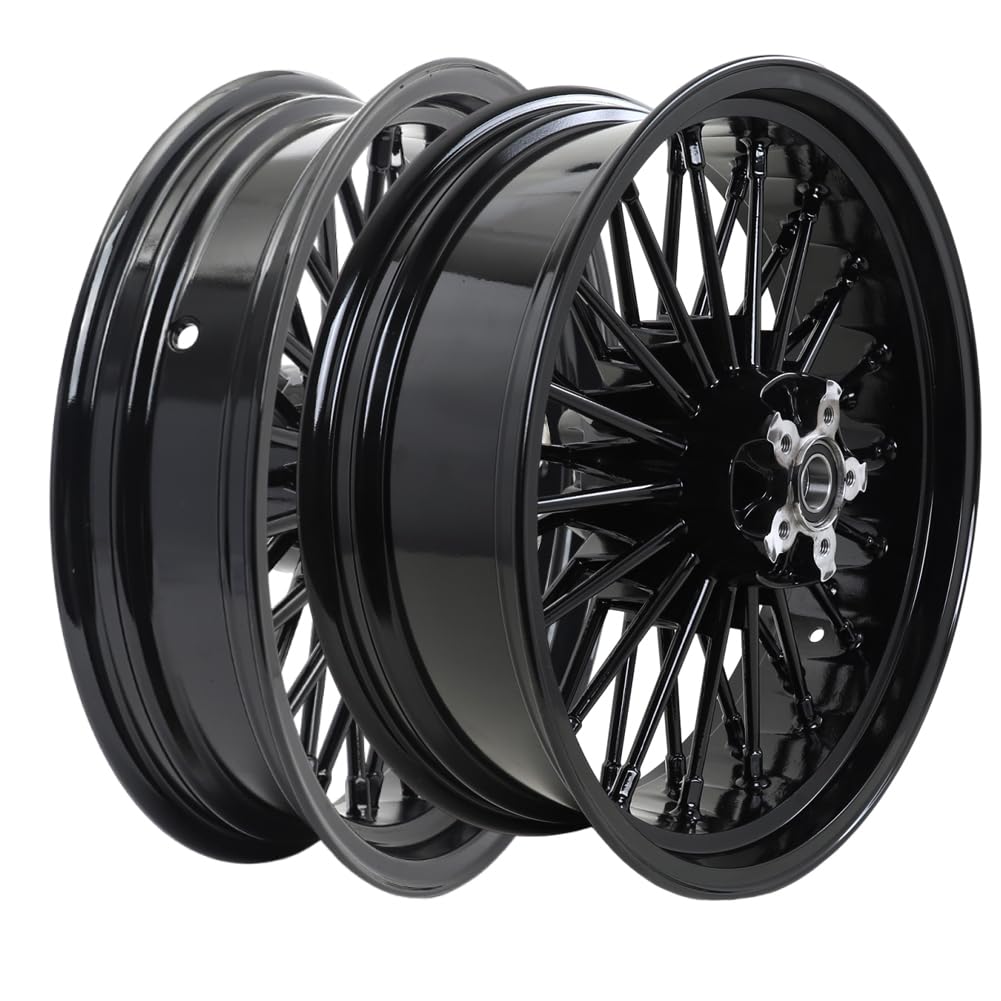 タイヤ・ホイール Fatboy Amazon.com: TOFR 17x3.5 Front 17x6.0 Rear Wheels Rims Fat Spoke