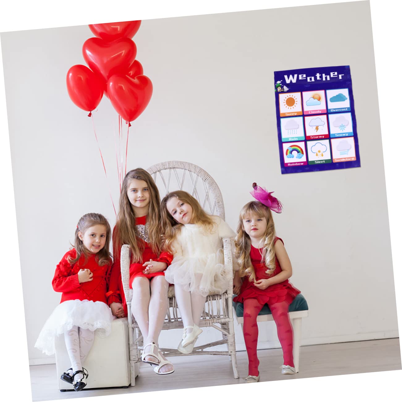 HOODANCOS Affiche Éducative pour Garçon et Filles Alphabet Garçon Fille, Tableau D'apprentissage Léger et Facile à Utiliser en Pp Adhésif pour Tout-petits Couleur Aléatoire Style Aléatoire