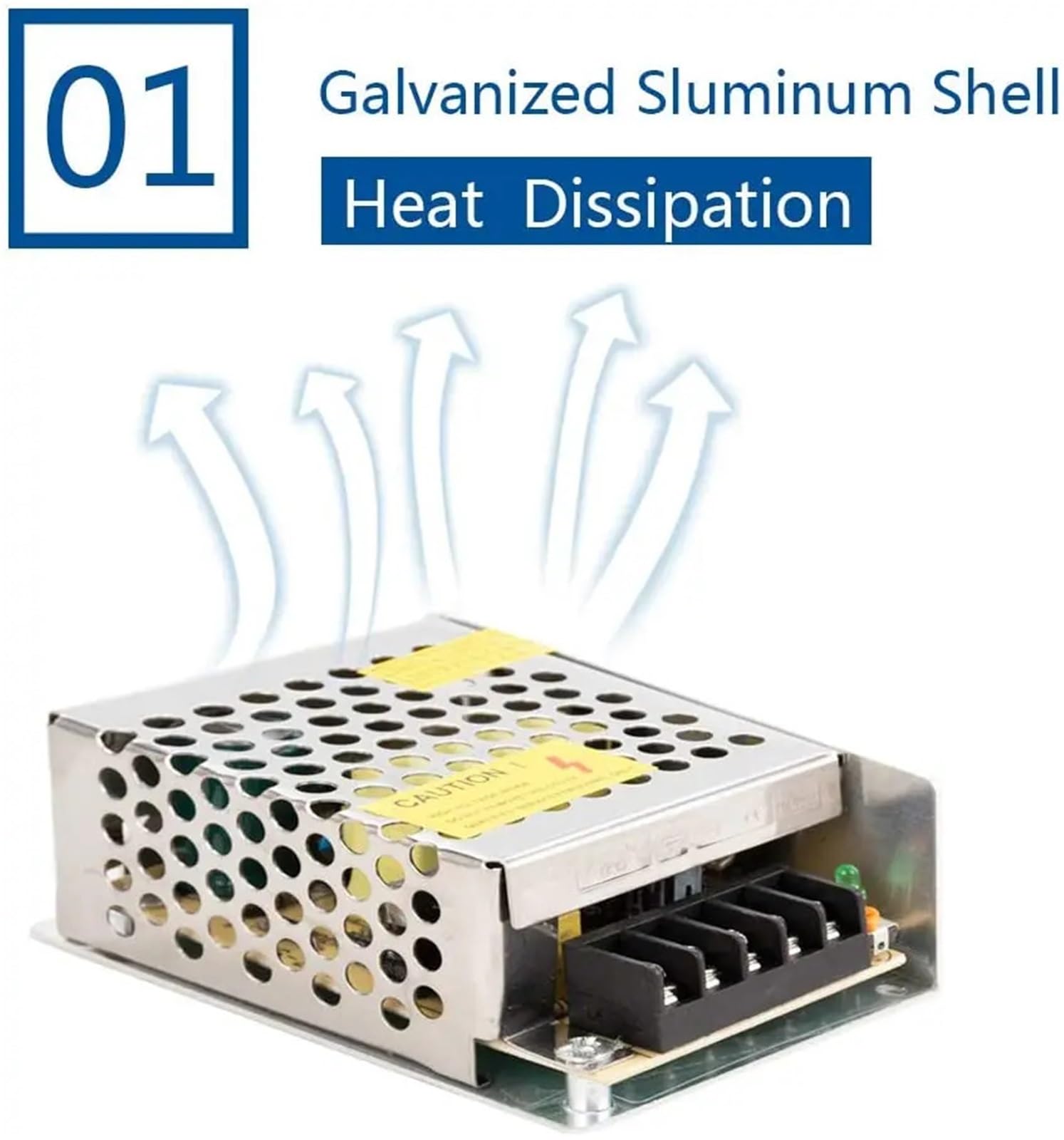 Zasilacz impulsowy 5V 12V 24V Zasilacz LED Sterownik AC 2 A 10 W 24 W 48 W Transformator oświetleniowy (24 V 2 A)