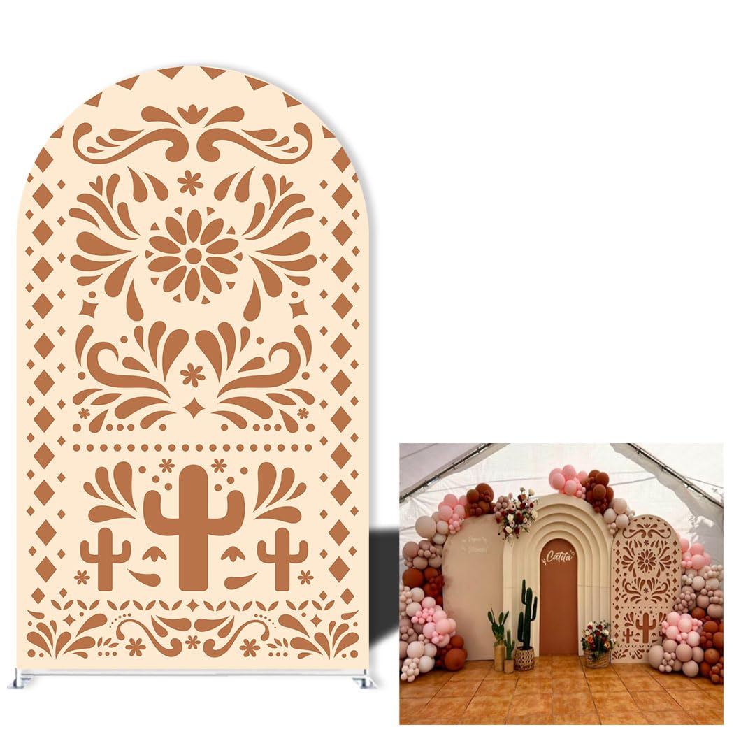 Pink Arched Backdrop Cover - Stretchy Fabric Arch Stand Cover For Party Decor