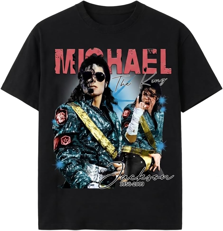 Music Legend Graphic Shirt | Vintage Pop Icon Tribute T-Shirt | Greatest Entertainer Fan Gift | Retro Concert Style Fan Tee