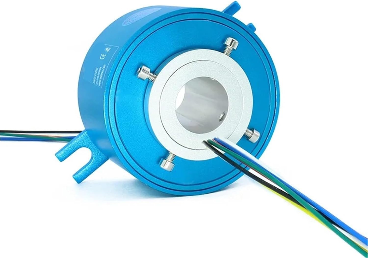 Slip Ring Hole Size 25.4mm OD 86mm with 6/12/18/24 Wires 10A Conductive Slip Ring(25.4X86mm 18CH10A)