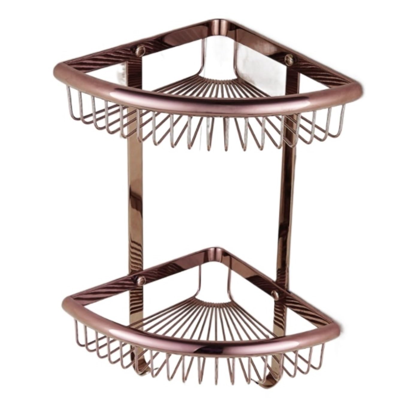 Ruiseawing Bathroom Shelf Shower Caddy Shower Shelves Corner Shower Caddy Shelf Bathroom Storage Rack with Hooks Wall Mounted