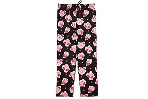 Dreamy Kirby Character Print Men's Sleep Pajama Pants