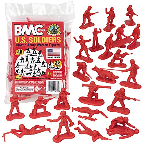 Figuras de Acción Soldados Mujeres Ejército BMC 36 pzas miniatura 1