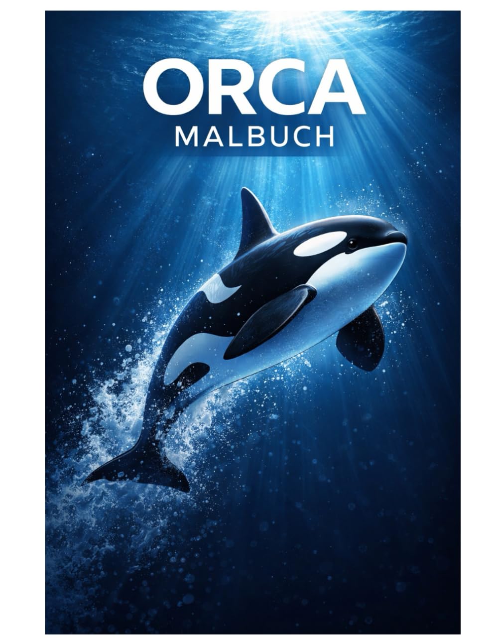 Orca Malbuch: 50 beeindruckende Ausmalbilder der majestätischen Schwertwale – Für Kinder und Erwachsene zum Ausmalen und Entspannen