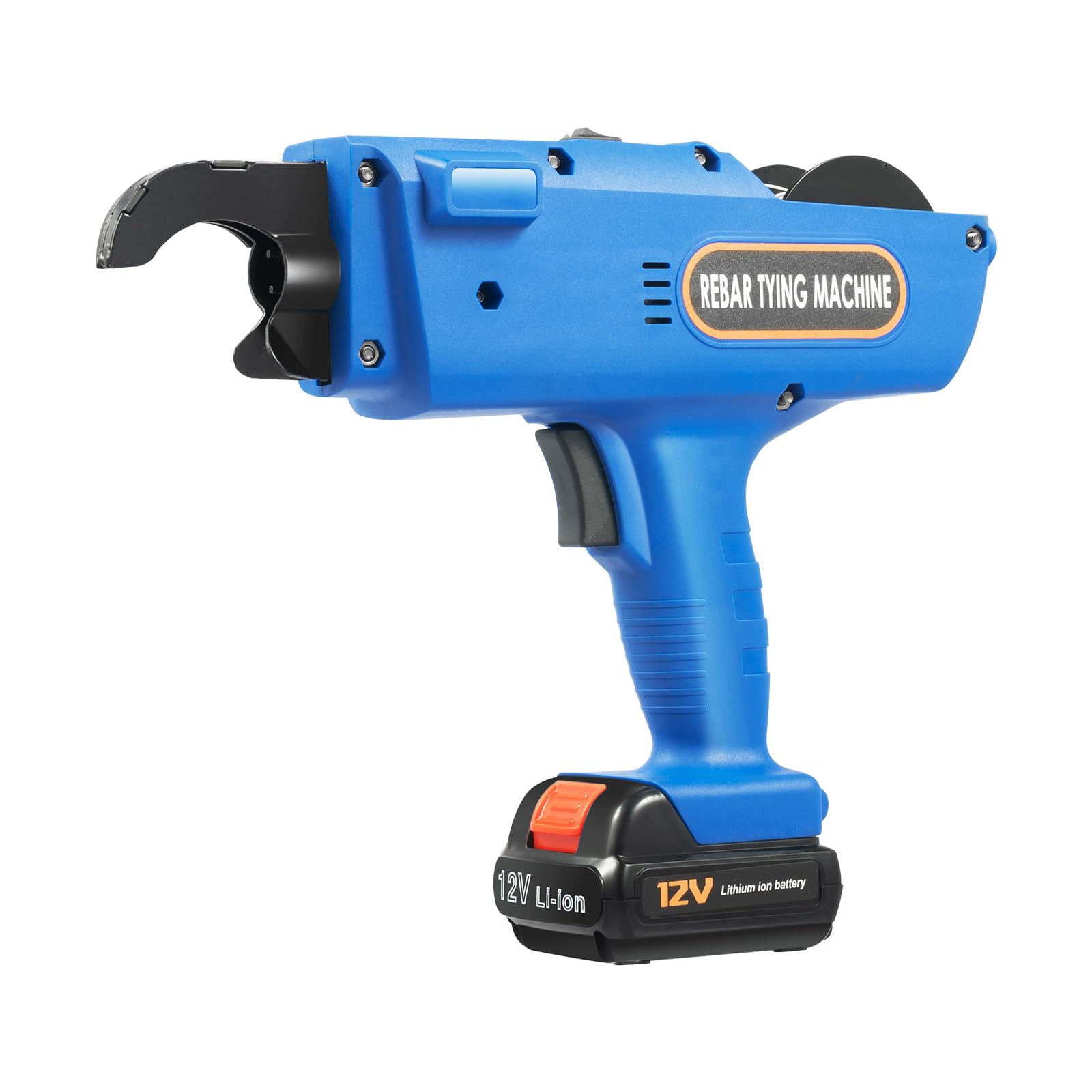 Relieuse électrique Rebar 12 V avec boîte de rangement, 2 batteries lithium-ion, longueur du fil 300-500 mm