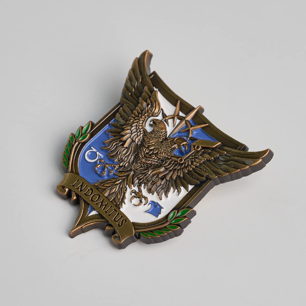 Starforged Broche Roboute Guilliman Indomitus Crusade Campaign Badge Warhammer 40000, Klein, Métal