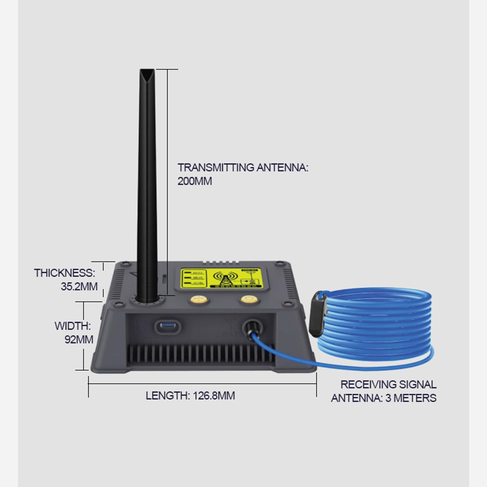 Cuifati Radio Portátil Radio Inteligente Controlada por Aplicación BT FM MW SW WB Receptor Amplificador de Señal 297 Presintonías Reproducción de Tarjeta TF Altavoz de (701 Nueva actualización W3)
