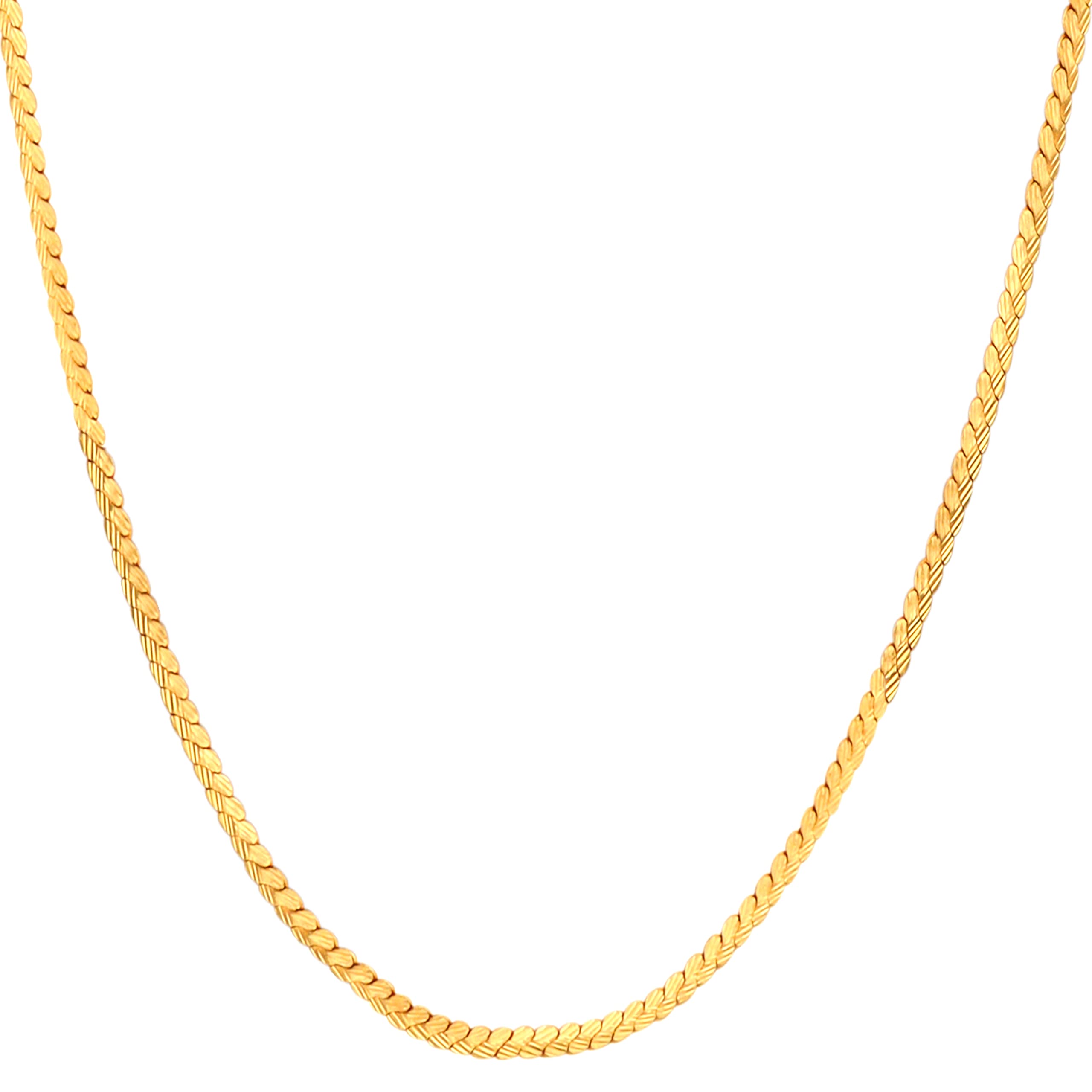 Fashion Frill Stunning Thin Light Weighted Gold Plated Gold Neck Chain For Men Boys Women 28 Inches (B09R1VWHC7) Amazon Price History, Amazon Price Tracker