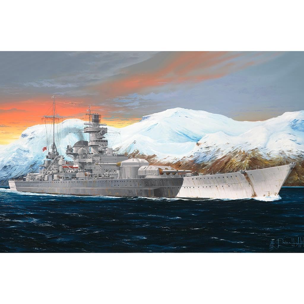 Trumpeter 05361  1:350th scale German Scharnhorst Battleship