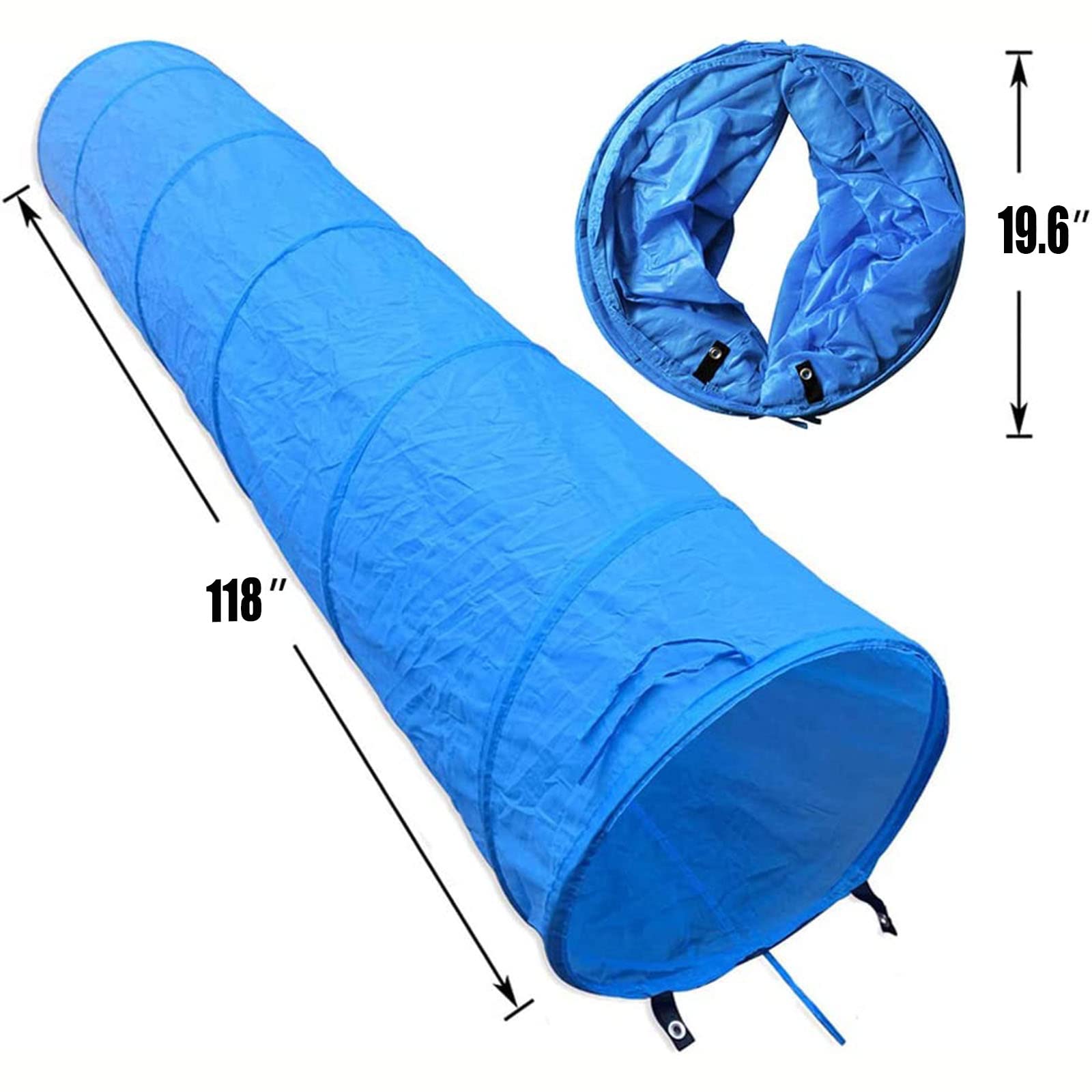 Großer Katzentunnel Mit Knistereffekt - Spieltunnel Für Katzen & Kleine Hunde