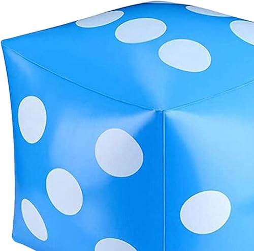Miniatura 3 de Dados inflables para piscina, dados de fiesta novedosos, dados para playa, cubos inflables para jardín y actividades de adultos, juego familiar,