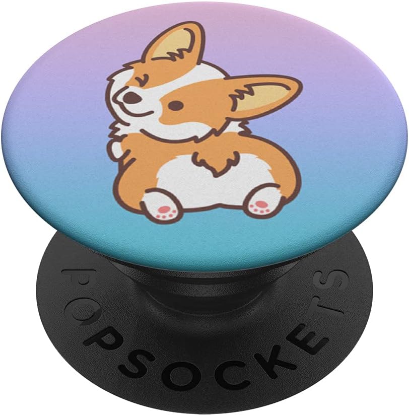 Cheeky Corgi PopSockets Swappable PopGrip