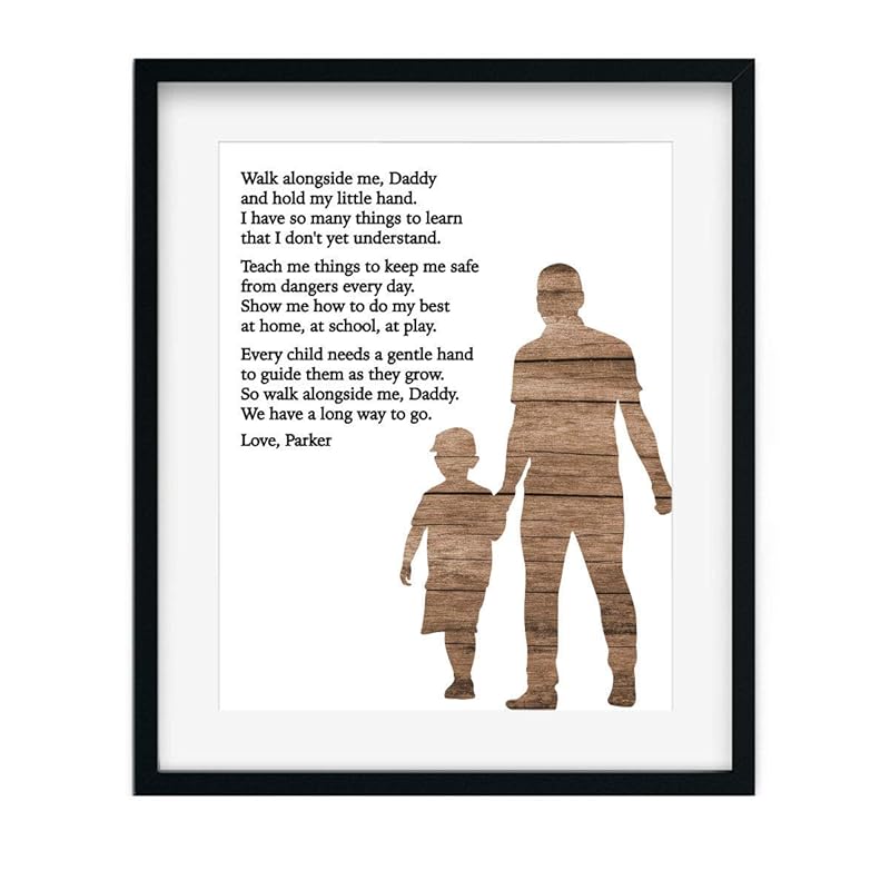 amazon com dad poem print daughter or son personalized dad gift personalized fathers day gift for dad gift for him dad present fathers day gift handmade products