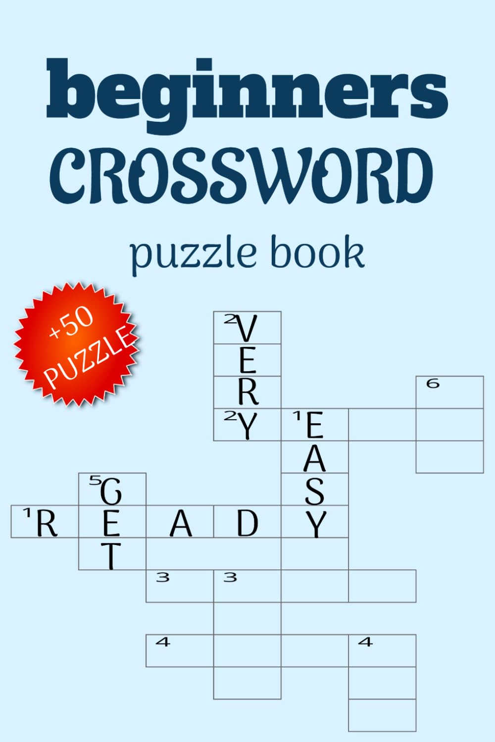 BEGINNER crossword puzzle book