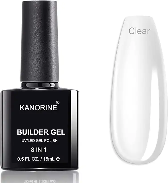 KANORINE 8-in-1 Hard Gel Builder for Nail Strengthening & Extensions