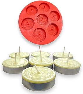 Candle Making Molds 7 Seven Chakra Silicone Tealight Moulds 7 Cavity 10gm DIY Resin Art and Craft Healing Chakra Candles Mould-picture-11