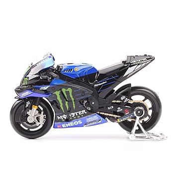 Amazon.co.jp: 1/18スケール 2021 ヤマハ YZR-M1#21 フランコ