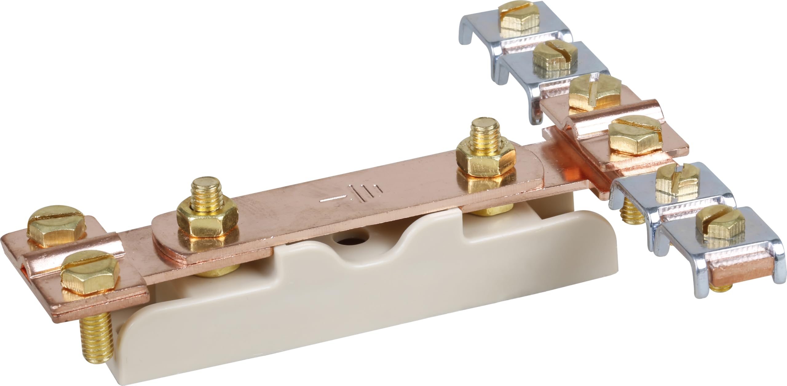 Barrette EUR'OHM de coupure de terre basse en T, Hair Clip, Classique, Multicolore, 1 unité (Lot de 1), 1 pièce, 1 unité, Femmes Adultes, Femme