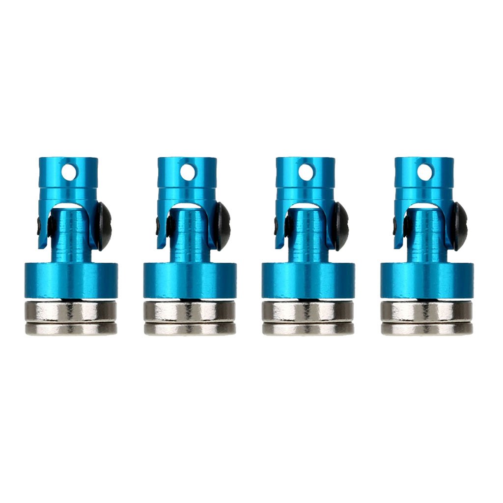 Meadawgs® Magnetic Stealth Body Post Mount for 1/10 AXIAL SCX10 Electric RC Car Blue