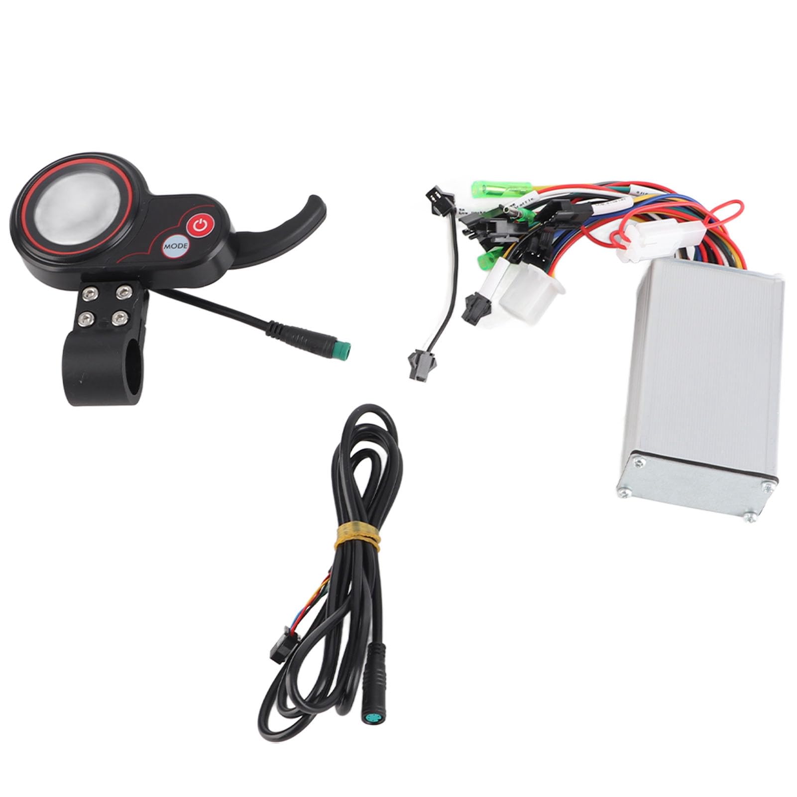 36V 48V 60V Electric Scooter Controller, Controller LCD Display Control Panel with Shift Switch Brushless Motor Speed Controller Screen for Electric Bikes (48V 250/350W color screen dual-mode model)