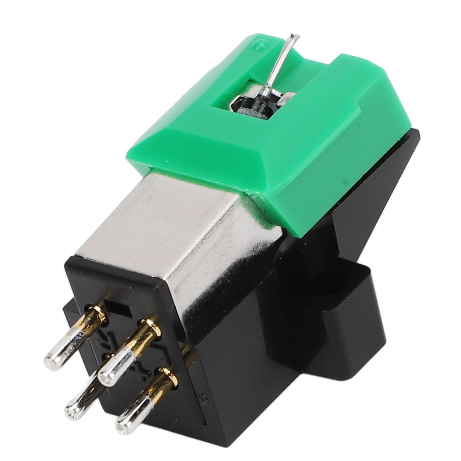 Naroote Cartuccia Giradischi a Magnete Mobile VM95E Stilo di Alta qualità per Appassionati di Giradischi Realizzato in Lega di Alluminio e Materiale ABS